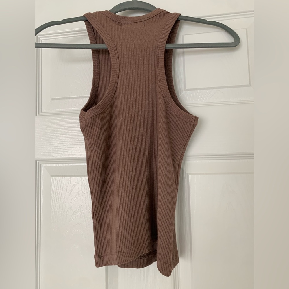 Naadam Ribbed Lightweight Tank Top - Picture 3 of 5